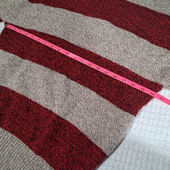 Vintage Environmental Clothing Co. Striped Wool Blend Sweater - Picture 5 of 11
